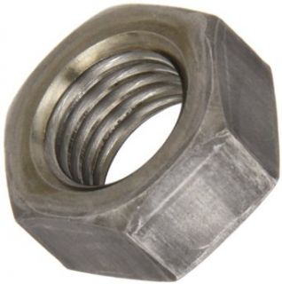 Steel Hex Nut, Plain Finish, Class 8, DIN 934, Metric, M8 1.25 Thread Size, 13 mm Width Across Flats, 6.5 mm Thick (Pack of 100): Industrial & Scientific