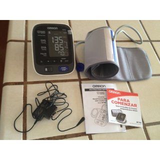 Omron BP785 10 Series Upper Arm Blood Pressure Monitor, Black/white: Health & Personal Care