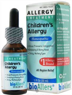 bioAllers   Childrens Allergy Treatment   1 oz.