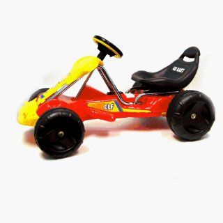 Go Kart Ride On Cars Battery Operated   Red: Toys & Games