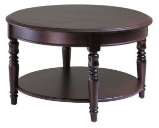 Winsome Whitman Round Coffee Table   Coffee Tables