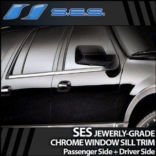 2003 2013 Ford Expedition Chrome Window Sill Trim (w/keypad cutout): Automotive
