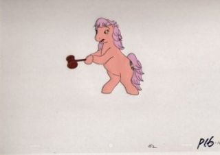 My Little Pony Hand Painted Production Cel Vintage P16: Entertainment Collectibles