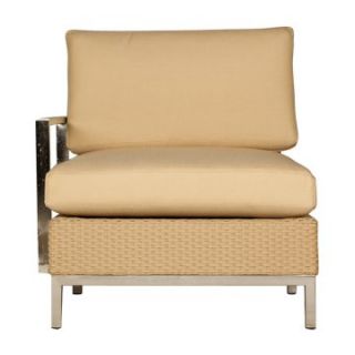 Lloyd Flanders Elements All Weather Wicker Right Arm Lounge Chair   Wicker Chairs & Seating