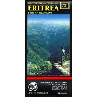 Eritrea Map (Travel Reference Map): Iter: 9780921463733: Books
