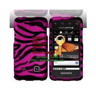 Pink Zebra Hard Cover Case for Samsung Galaxy Prevail SPH M820: Cell Phones & Accessories