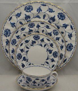 Spode Colonel Blue (Gold) 5 Piece Place Setting  Dinnerware Sets  