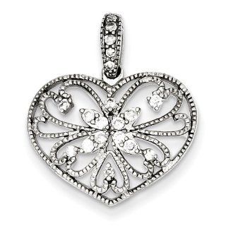 Sterling Silver Diamond Pendant Cyber Monday Special: Jewelry Brothers: Jewelry