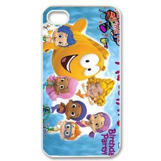 Custom Bubble Guppies Cover Case for iPhone 4 WX724 Cell Phones & Accessories