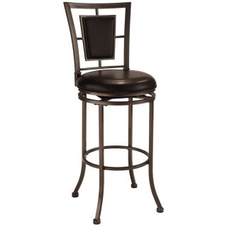 Hillsdale Auckland 24 in. Swivel Counter Stool   Bar Stools