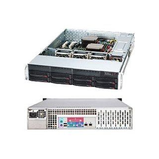 Supermicro   CSE 825TQ 600LPB   Case CSE 825TQ 600LPB 2U 600W 8x3.5inch SAS/SATA 2xFixed 3.5inch Retail: Computers & Accessories
