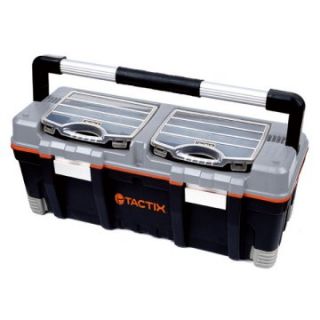 Tactix Tool Box with 2 pc. Organizer   Tool Boxes