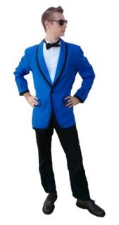 Blue Costume Tuxedo Jacket K Pop Star: Clothing