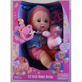 Dream Collection 12 Inch Baby Bella Baby Doll: Toys & Games