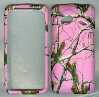 Camo Mossy Camoflauge Pink Real Tree Hunting Verizon Wireless HTC Droid Incredible 4g LTE Adr6410 Faceplate Cover Case Snap on Protector: Cell Phones & Accessories