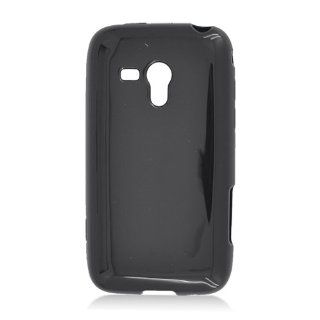 Black Flex Cover Case for Samsung Galaxy Rush SPH M830: Cell Phones & Accessories