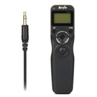 Meyin TW 830/N3 Wired Timer Shutter Remote Control For Canon Camera   Black : Camera Shutter Release Cords : Camera & Photo
