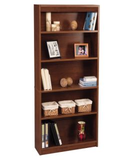 Bestar 5 Shelf Bookcase   Tuscany Brown   Bookcases