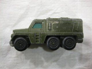 Green 10 Wheel Mobile Military Command Unit Matchbox Car Diecast Collectibles 1:64 Scale: Toys & Games