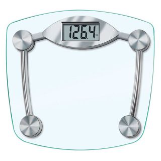 Taylor 7506 Chrome & Glass Lithium Digital Scale   Monitors and Scales