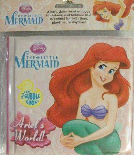 Disney The Little Mermaid Bath Time Bubble Book Ariel's World (Background image may vary): Toys & Games