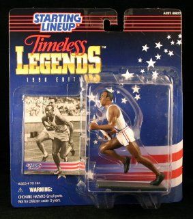 JESSE OWENS / USA OLYMPIC TRACK AND FIELD * 1996 TIMELESS LEGENDS Kenner Starting Lineup & Exclusive Collector Trading Card: Toys & Games
