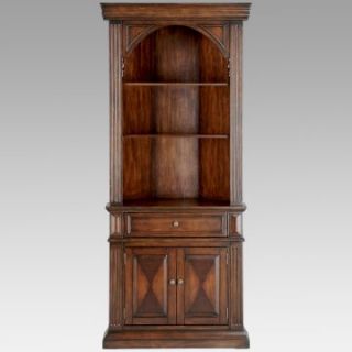 Stein World Chesterfield Corner Bookcase with Doors   Bookcases
