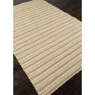 Jaipur Andes Cornwall Natural Solid Pattern Jute/Cotton Rug   Area Rugs