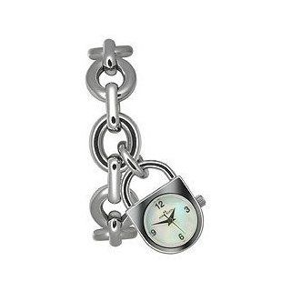 AK Anne Klein Women's Charm Bracelet watch #10 8437MPSV: Watches