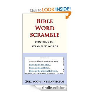 Bible Word Scramble eBook: Quiz Books International: Kindle Store