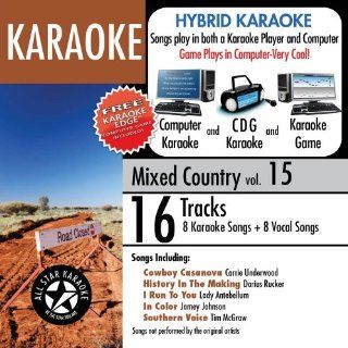 ASK 821 All Star Karaoke: Mixed Country 15: Music