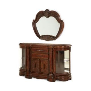 Aico Windsor Court Sideboard & Mirror   Dining Accent Furniture