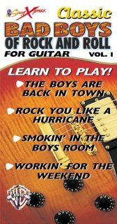 Songxpress Classic Bad Boys of Rock & Roll 1 [VHS] Guitar Instruction Movies & TV