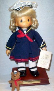 Hand Crafted Wooden Precious Moments Sailor Doll Rene Limited Edition: Toys & Games