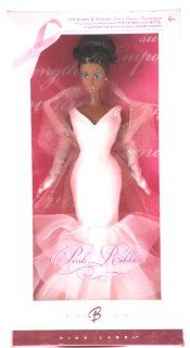 Barbie   Pink Ribbon   African American Doll: Toys & Games