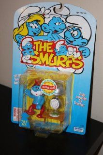 Papa Smurf Collectible Figure and Accessories Fully Poseable with Real Life Arm Action Toy The Smurfs: Everything Else