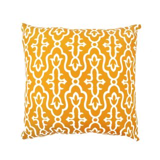 Divine Designs Miara Pillow   20L x 20W in.   Orange   Outdoor Pillows