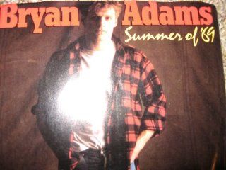 Summer of 69: Bryan Adams  Original 7" single with picture liner: Music