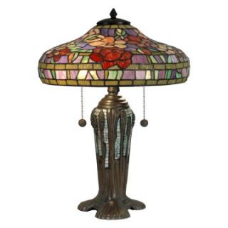 Dale Tiffany Peony Tiffany Replica Table Lamp   14.75W in.   Table Lamps