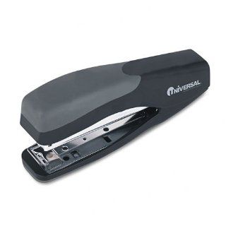 Universal : Stand up Full Strip Stapler, 20 Sheet Capacity, Black/Gray  :  Sold as 2 Packs of   1   /   Total of 2 Each: Electronics