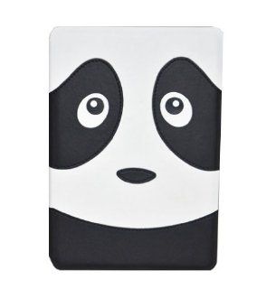 HJX Panda Ipad Mini Cute Animal Pattern Series Flip Leather Wallet Case With Stand Protector Cover for Apple Ipad Mini: Cell Phones & Accessories