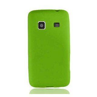 Straight Talk Samsung Galaxy Precedent SCH M828C Accessory   Green Soft Skin Gel Case Cover Protective Case Cover+LF Stylus Pen: Cell Phones & Accessories