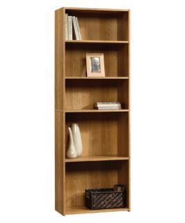 Sauder Beginnings 5 Shelf Bookcase   Highland Oak   Bookcases
