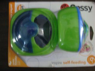 Sassy Perfect Size Snack Pods   2 Pack   Swivel Lids   Green and Blue : Baby Food Storage Containers : Baby