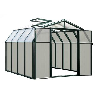 Rion Hobby Gardener 8.5 x 8.5 ft. Green Frame Greenhouse Kit   Greenhouses