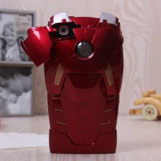 3D Damage Avengers LED Flash Iron Man Red Mark VII Superman Hight Cover Protective Armor Case For iphone 4/4S: Toys & Games
