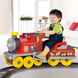 Peg Perego Choo Choo Express Train Battery Powered Riding Toy   Battery Powered Riding Toys