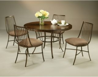Pastel Victoria 5 piece Wood Top Dining Table Set   Dining Table Sets