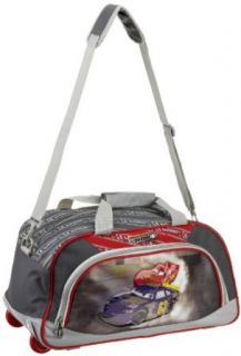 Disney By Heys Luggage Disney Burning Up The Track 18 Inch Soft Side Rolling Duffel Bag, Cars, One Size Clothing