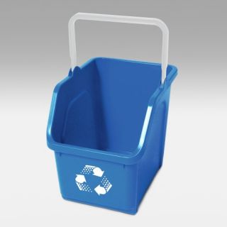 Busch Systems 6 Gallon Blue Recycling Bin   Recycling Bins